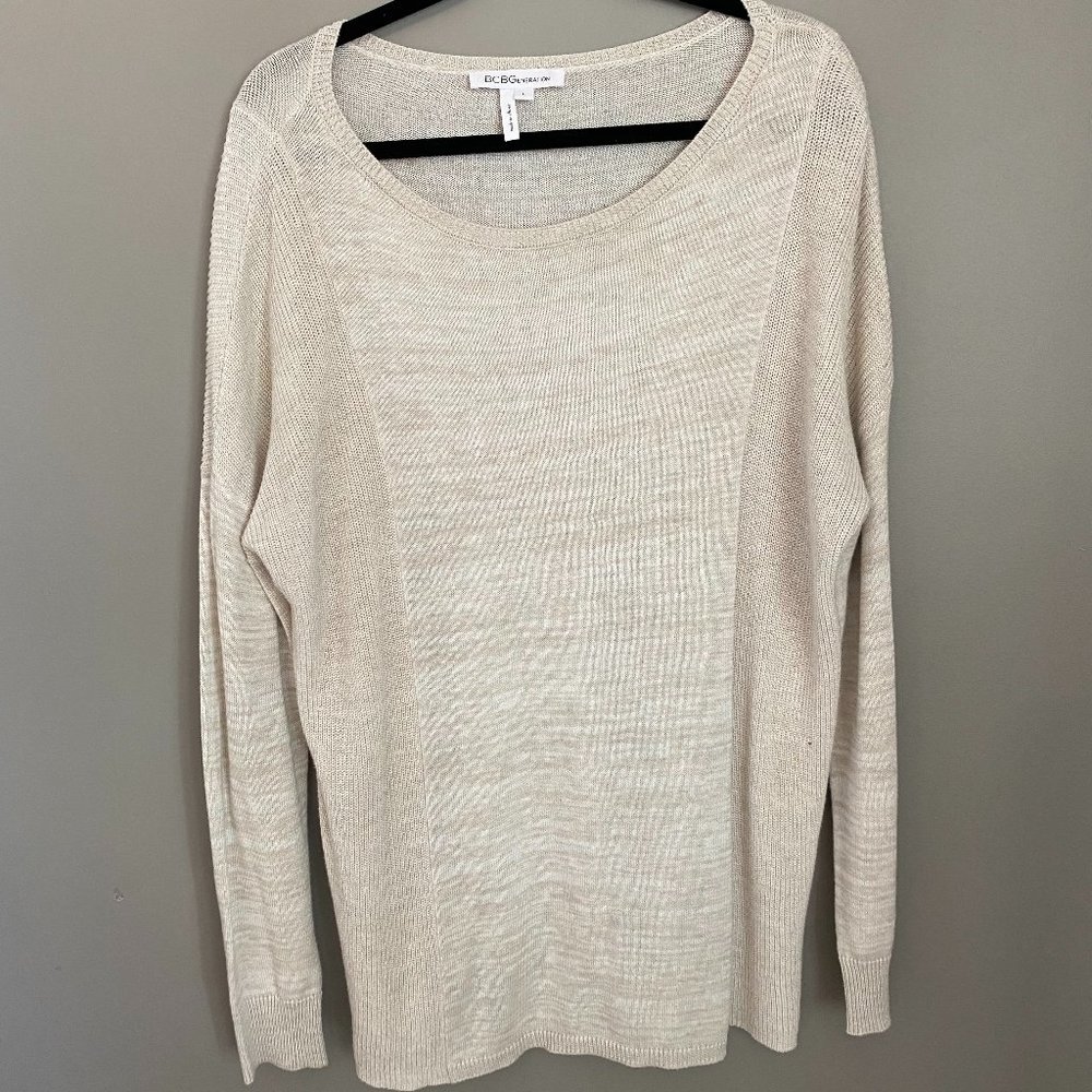 Bcbgeneration Thin Cream Sweater - image 1